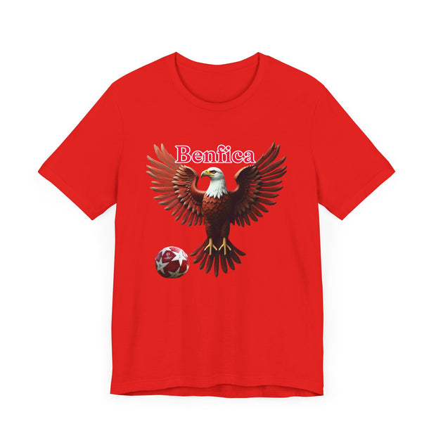 Benfica, T-shirt, fan gear, football, club pride, official merch, limited edition, supporter, iconic, Portuguese team