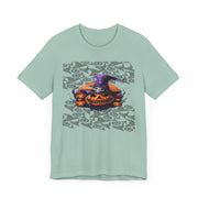 Halloween, T-shirt, spooky, costume, horror, themed, limited edition, festive, party, trick or treat, graphic design, scary, ghost, pumpkin, skeleton, witch