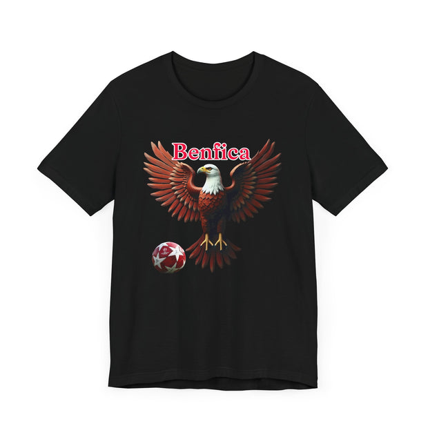 Benfica, T-shirt, fan gear, football, club pride, official merch, limited edition, supporter, iconic, Portuguese team