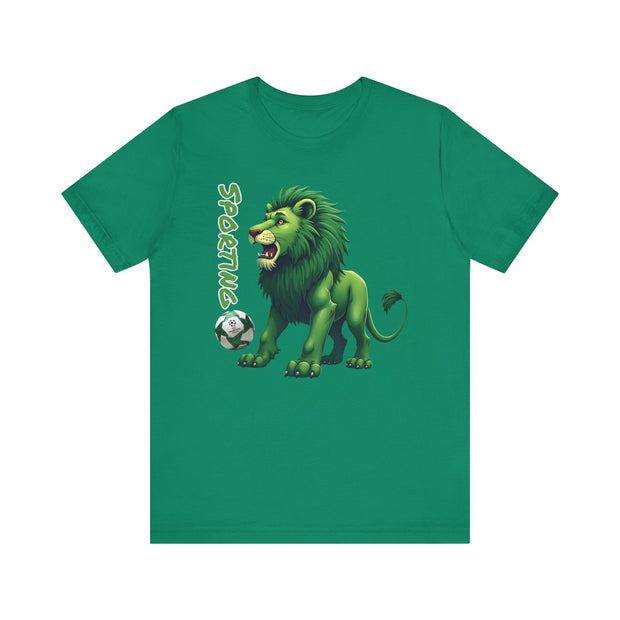 Sporting, T-shirt, fan gear, football, club pride, official merch, limited edition, supporter, iconic, Portuguese team