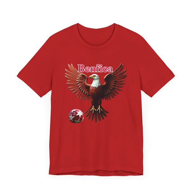 Benfica, T-shirt, fan gear, football, club pride, official merch, limited edition, supporter, iconic, Portuguese team